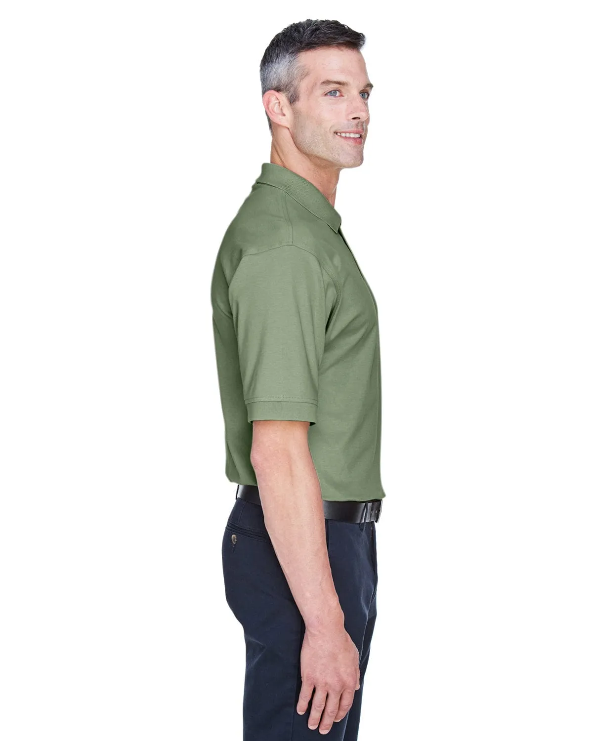Devon & Jones Perfect Pima Interlock Polo Shirt