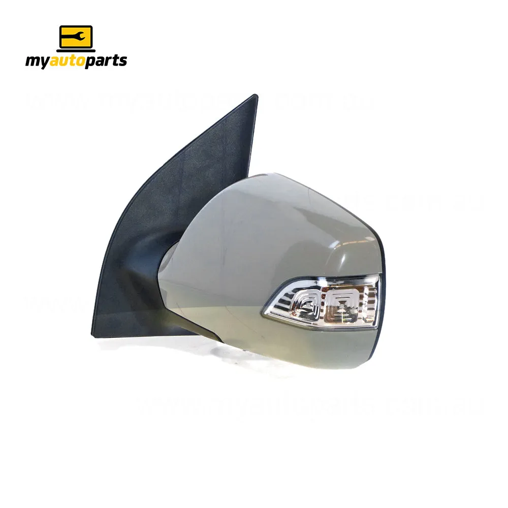 Door Mirror, Electric and with Indicator, Passenger Side Genuine Suits Kia Carnival VQ 2008 to 2011