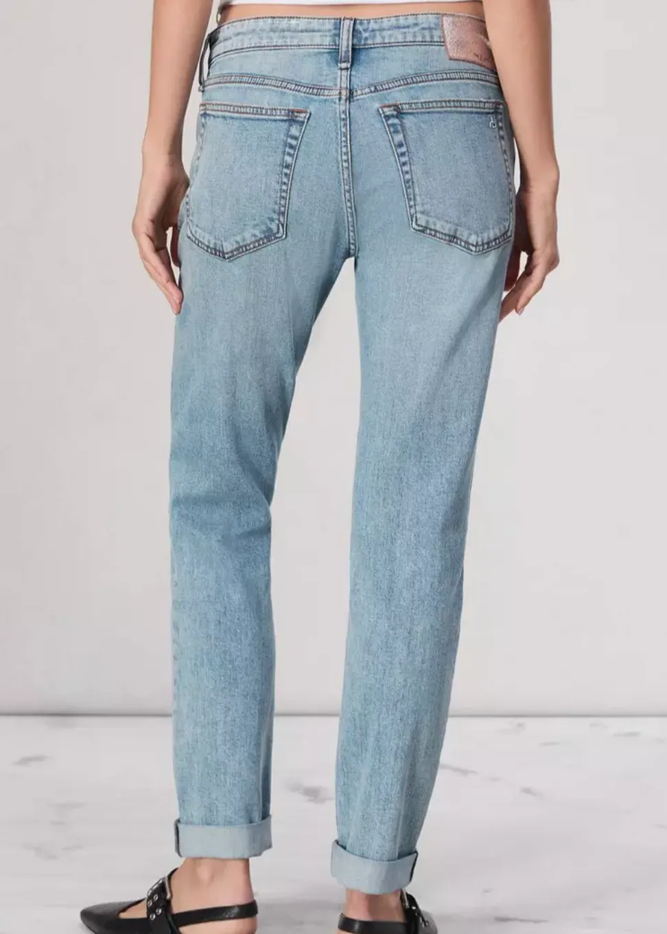 Dre Slim Boyfriend Jean - Daphne | rag & bone
