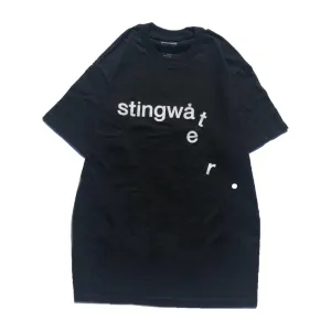 Drip Logo T Shirt Black