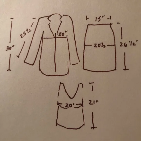 ELLEN TRACEY suit w Ann Taylor silk top -10
