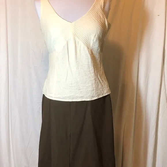 ELLEN TRACEY suit w Ann Taylor silk top -10