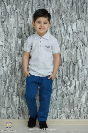 Elma's Clothing Boys Short Sleeves Polo Shirts