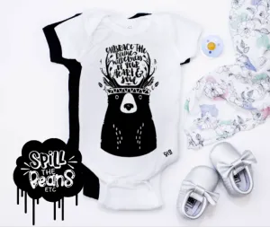 Embrace The Divine Wilderness Of Your Heart & Soul Bodysuit or Tee
