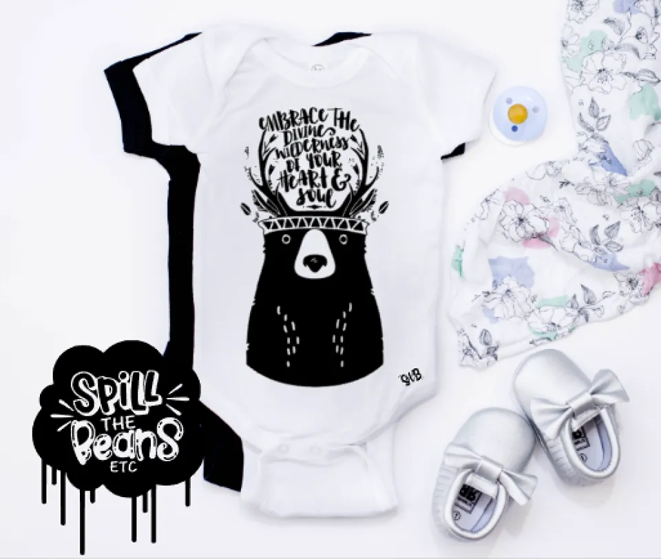 Embrace The Divine Wilderness Of Your Heart & Soul Bodysuit or Tee