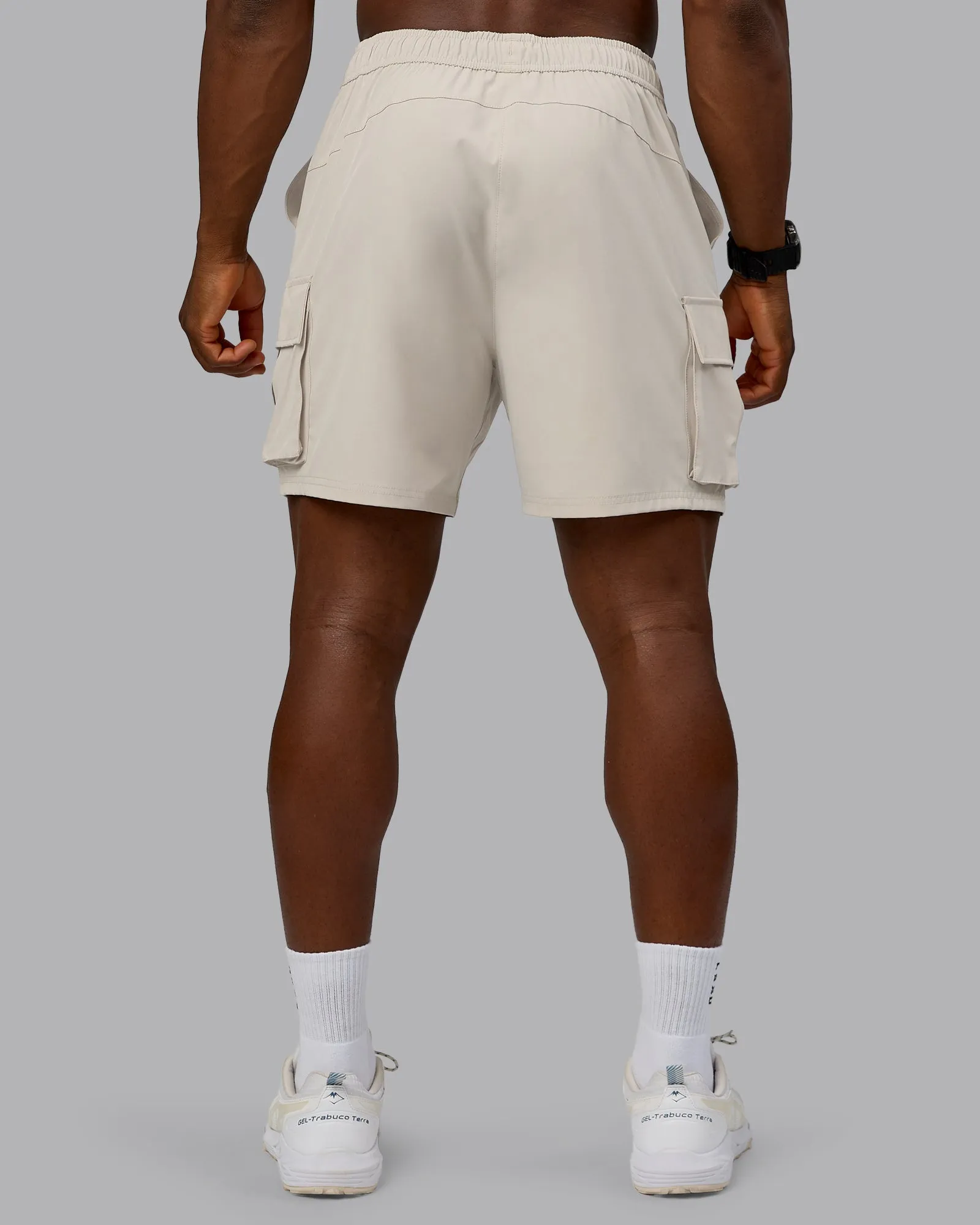 Energy Stretch 6" Performance Cargo Short - Shale Beige