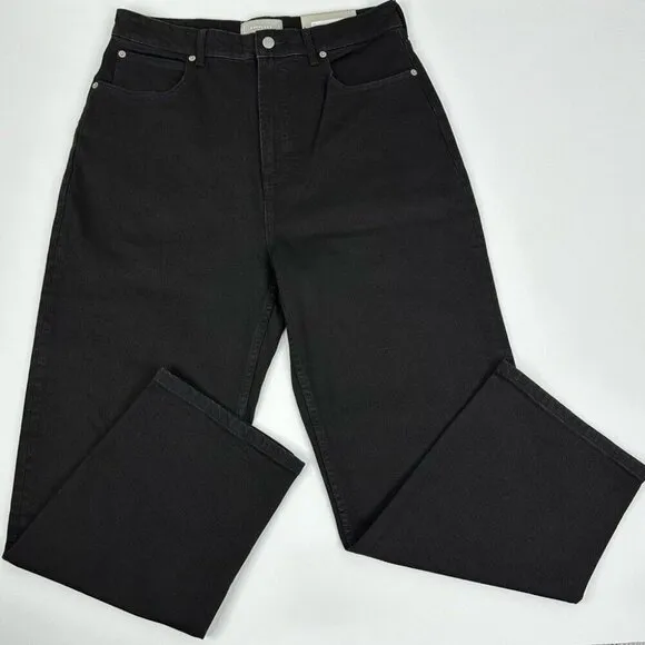 Everlane Women’s NWT Black The Curvy Way-High Minimalist Jean W32/L27.5
