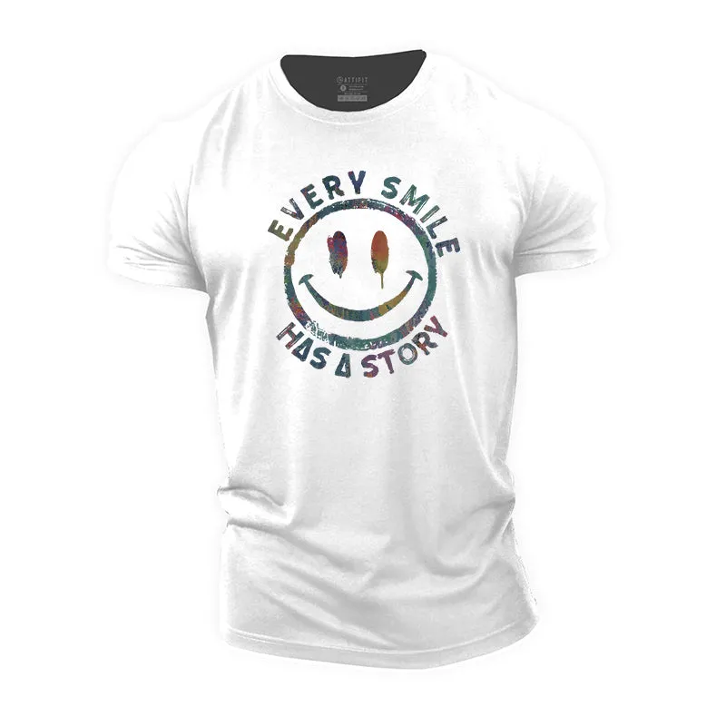 Every Smile Has A Story Cotton T-Shirt