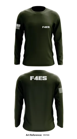 F4ES Store 1 Core Men's LS Performance Tee - WgYn45