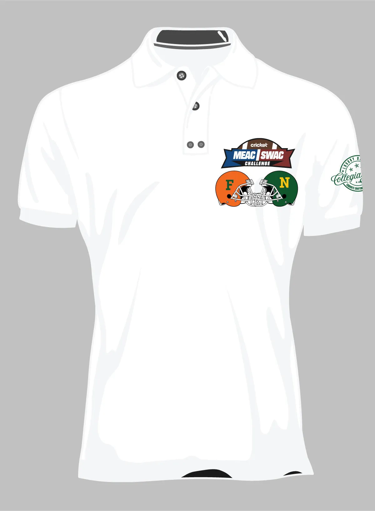 FAMU VS NSU GAME  | The Iconic WHITE DriFit Polo Shirt