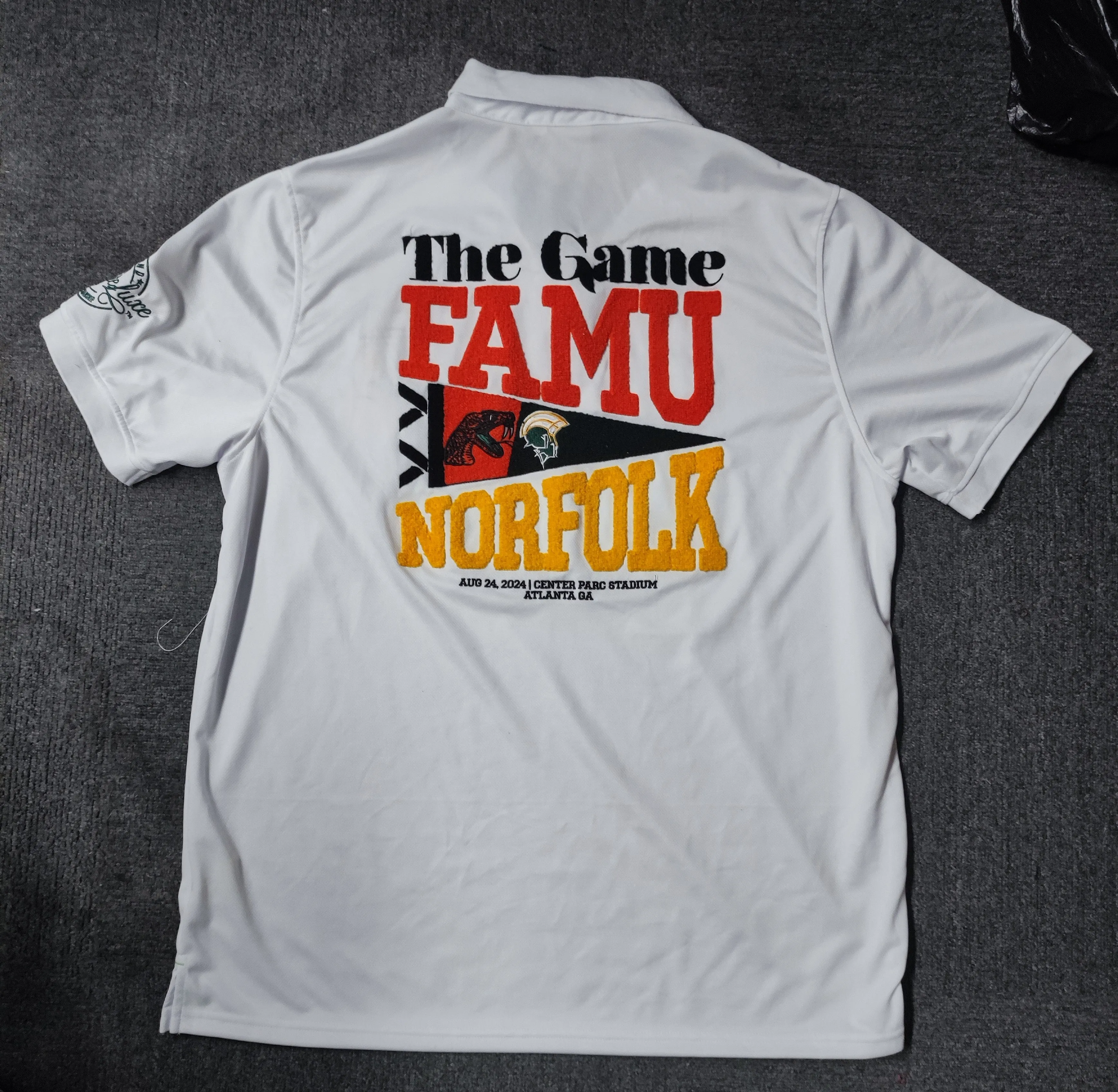FAMU VS NSU GAME  | The Iconic WHITE DriFit Polo Shirt