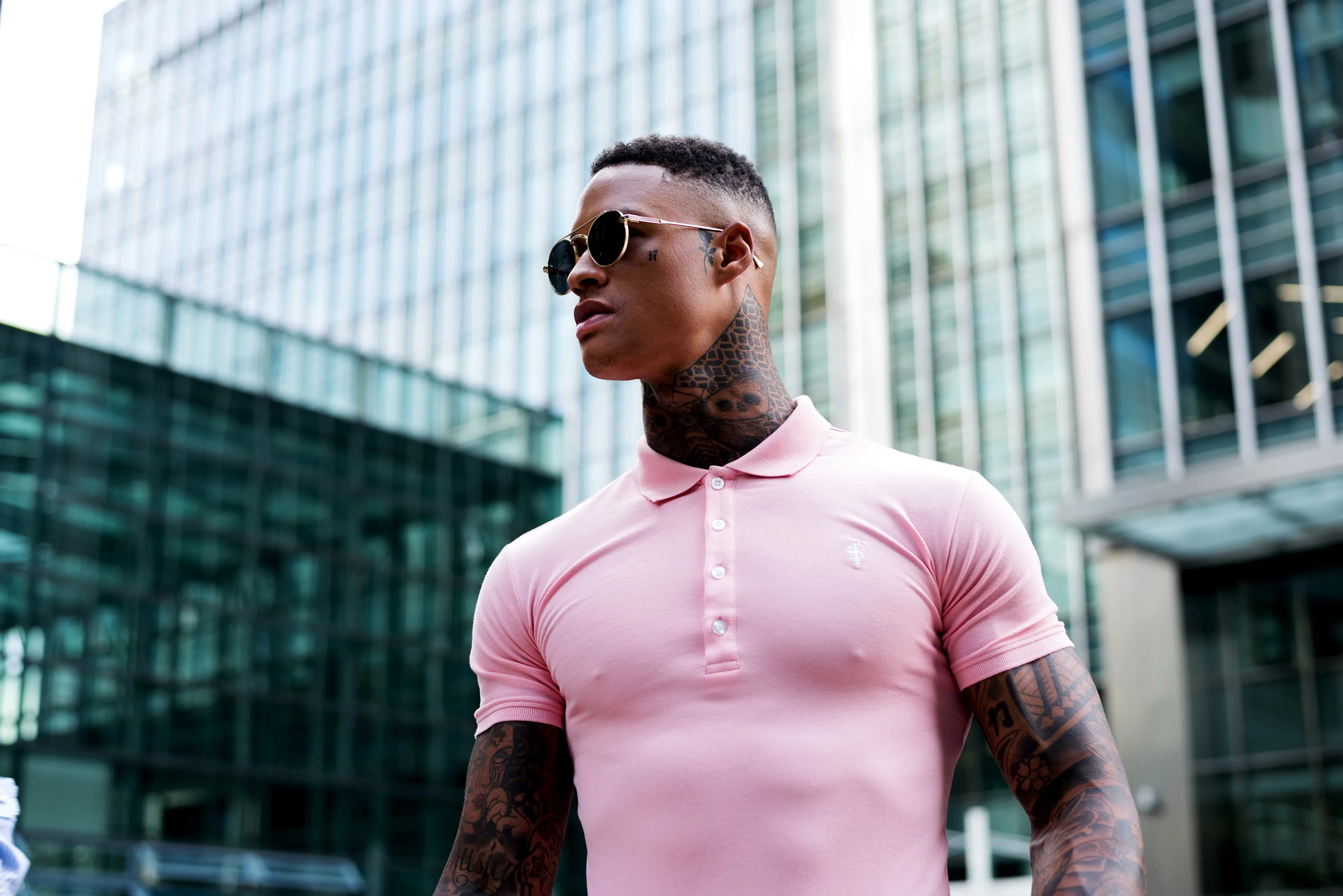 Father Sons Classic Rose Pink Polo Shirt - FSH246