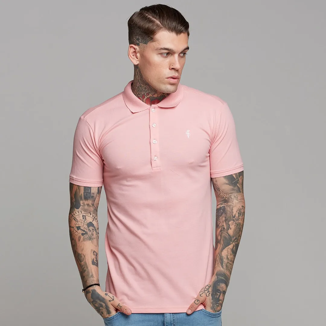 Father Sons Classic Rose Pink Polo Shirt - FSH246