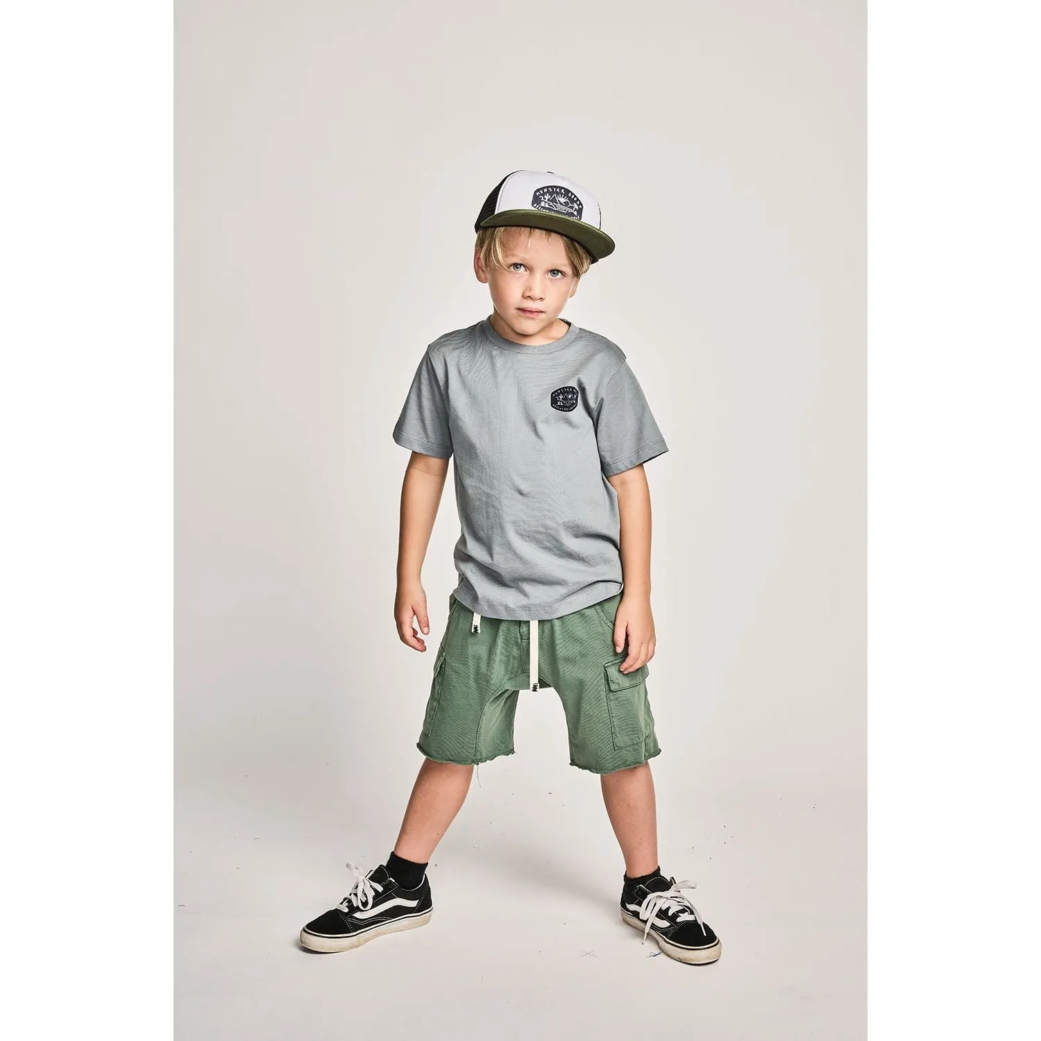 Fave Cargo Short - Washed Green