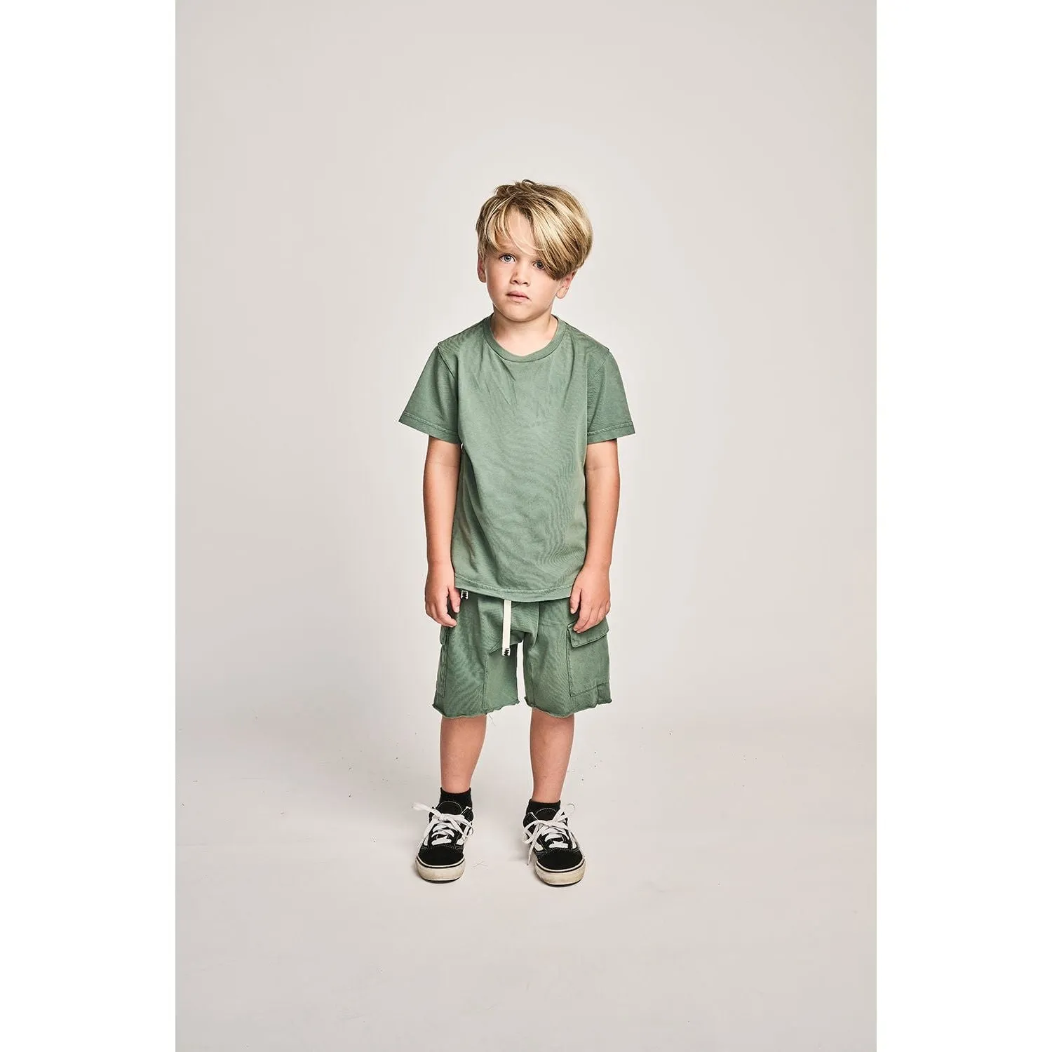 Fave Cargo Short - Washed Green