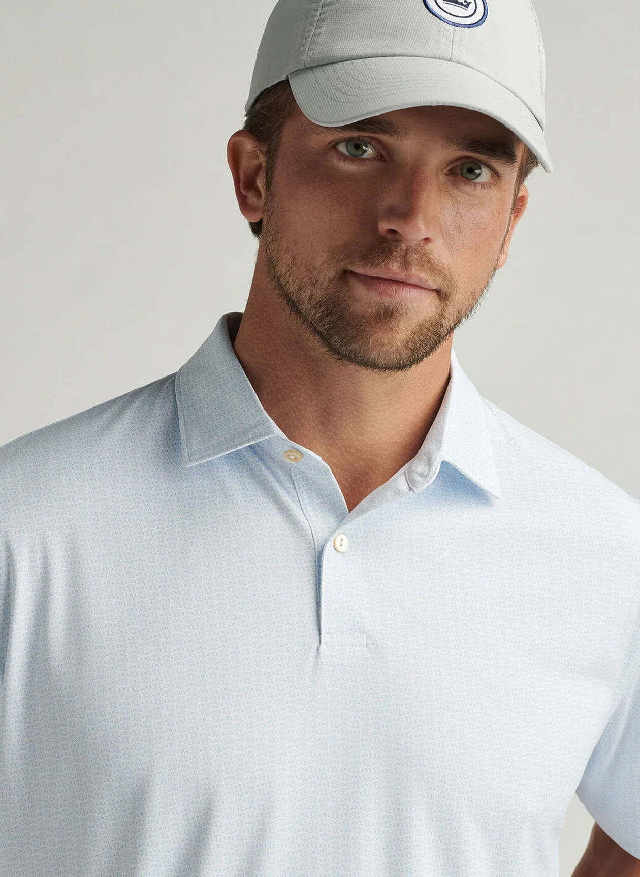 FEATHERWEIGHT RAYS FOR DAYS POLO - WHITE