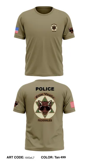 Federales  Store 1 Core Men's SS Performance Tee - K4SeL7