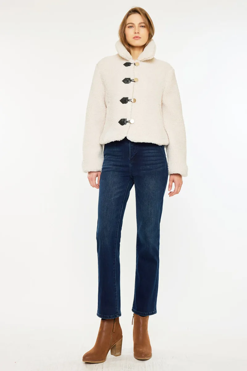 Felicity High Rise Slim Straight Leg Jeans