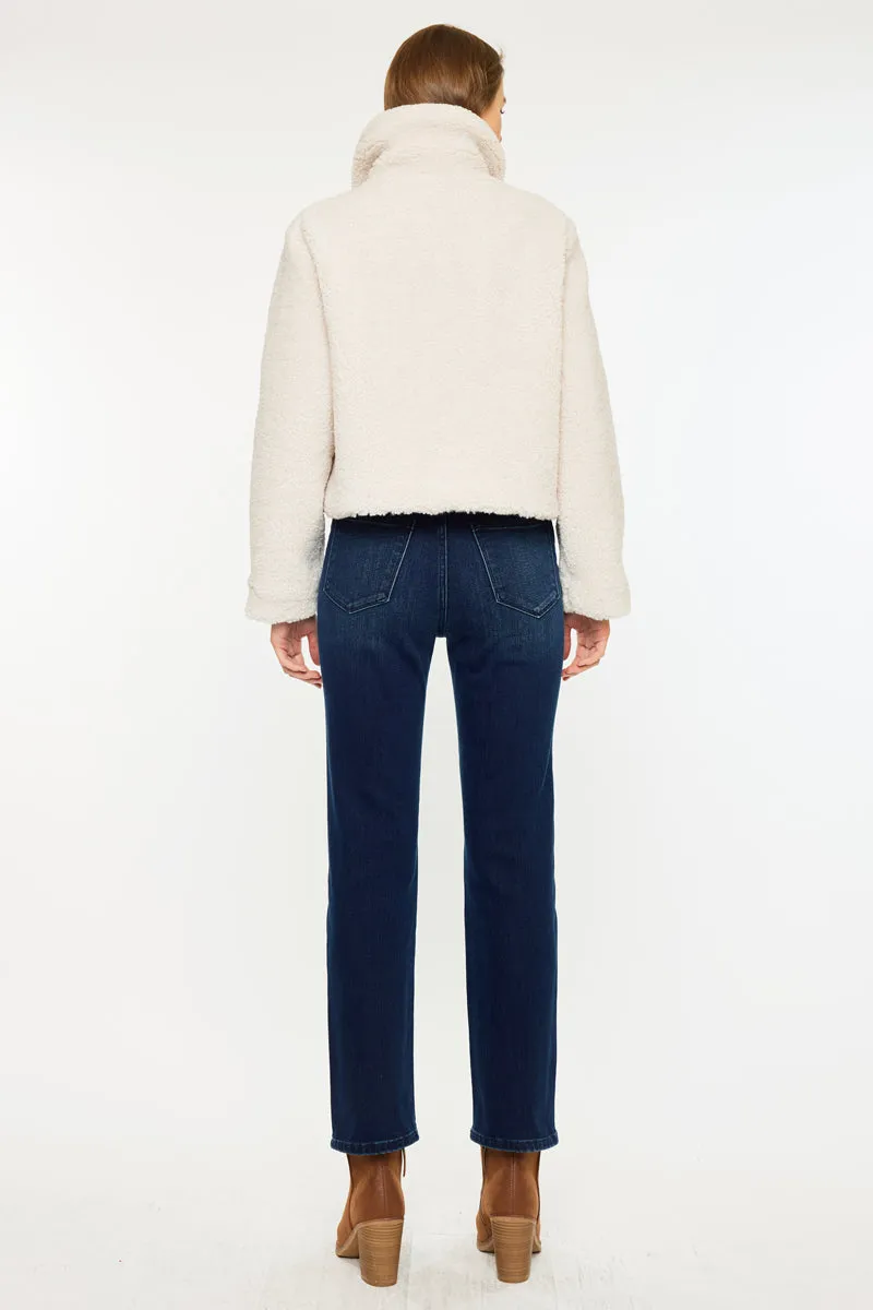 Felicity High Rise Slim Straight Leg Jeans