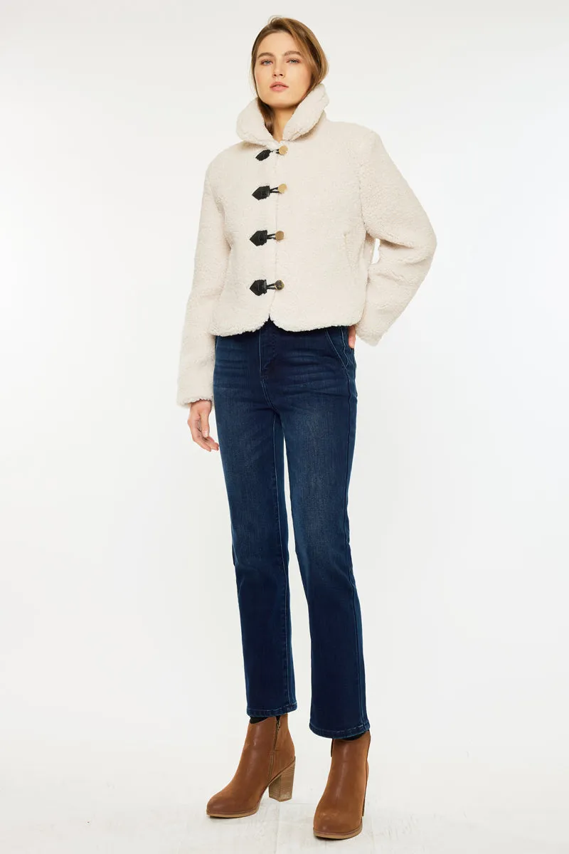 Felicity High Rise Slim Straight Leg Jeans