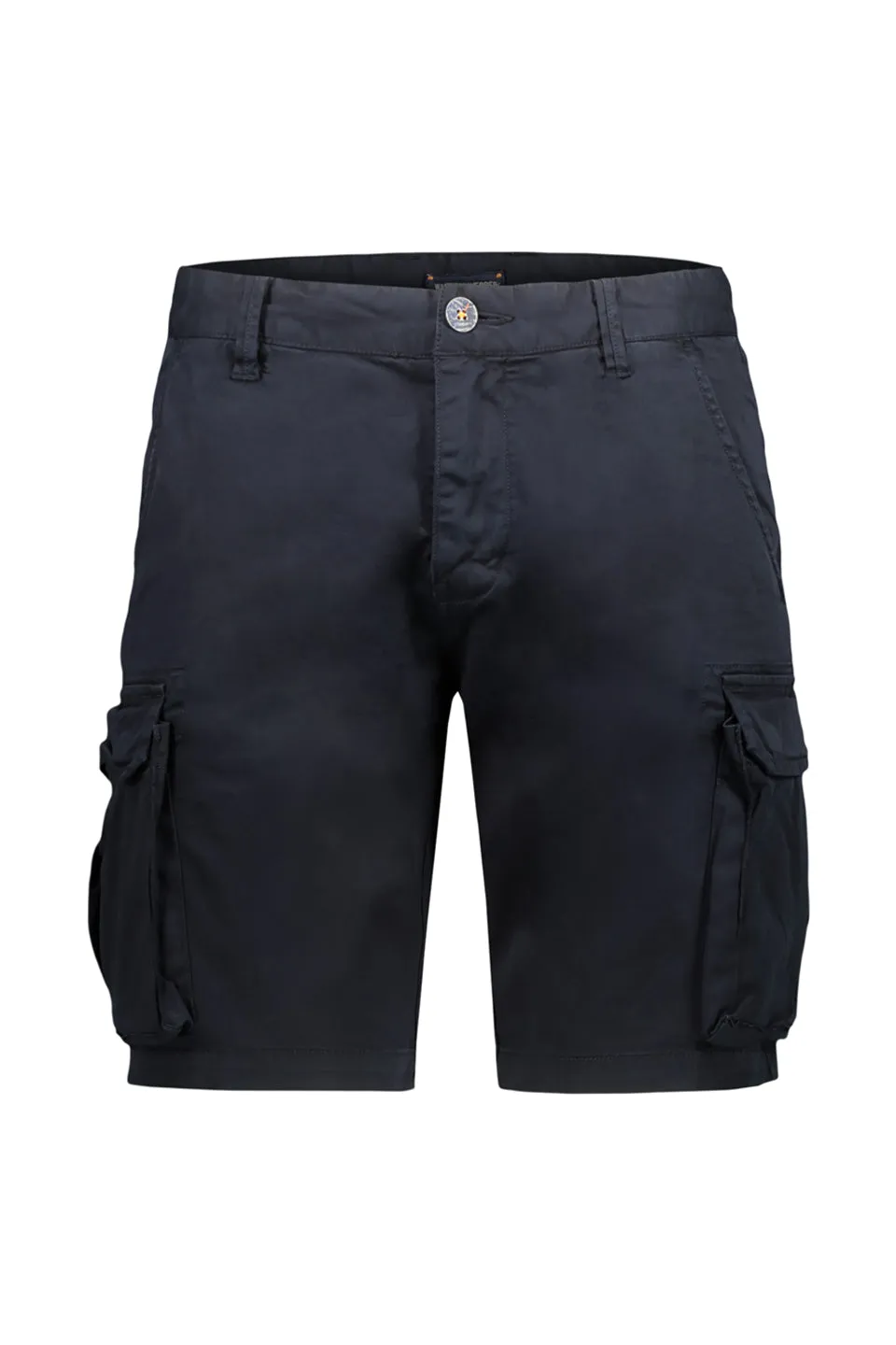 Fitted Cargo Shorts In Navy