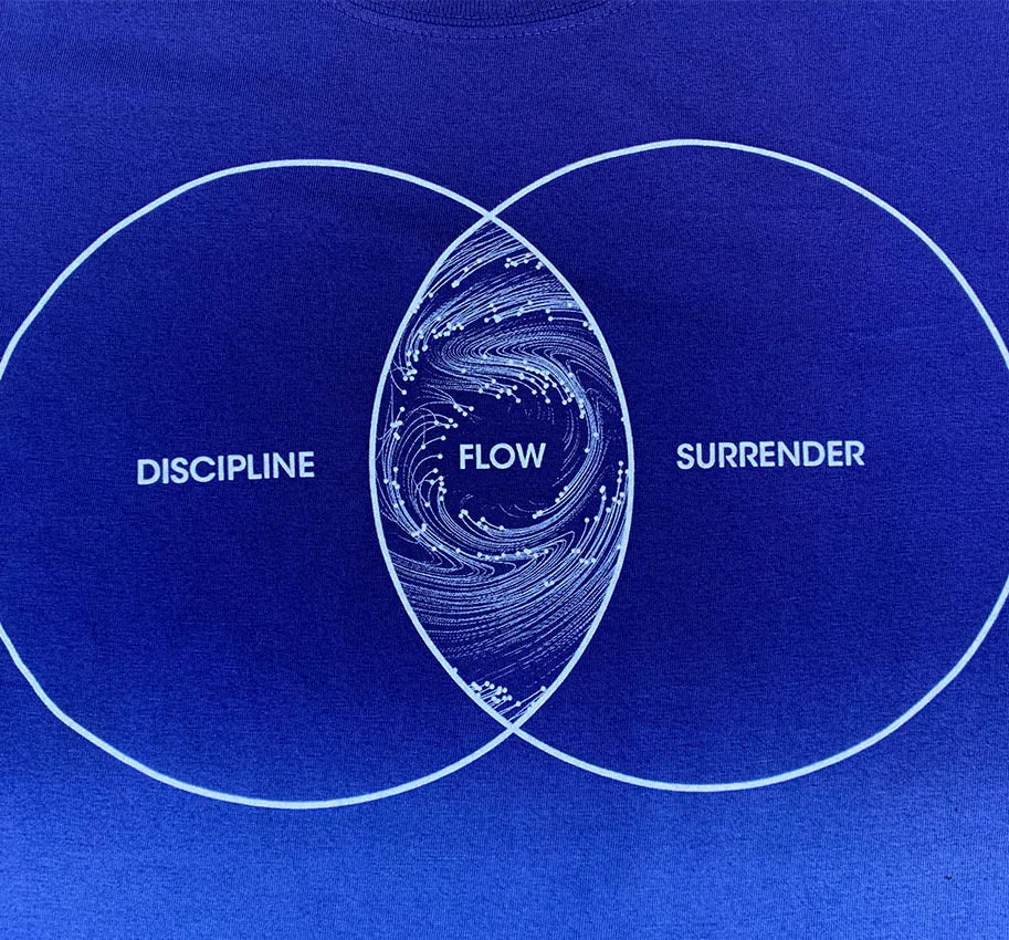 Flow Dip Dye Mens T