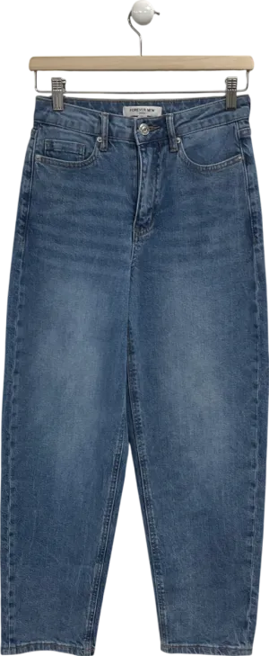 FOREVER NEW Blue Barrel leg Jeans UK 6