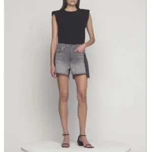 Frame Denim Layered Jean Shorts