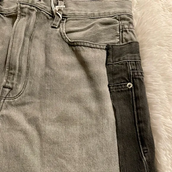 Frame Denim Layered Jean Shorts