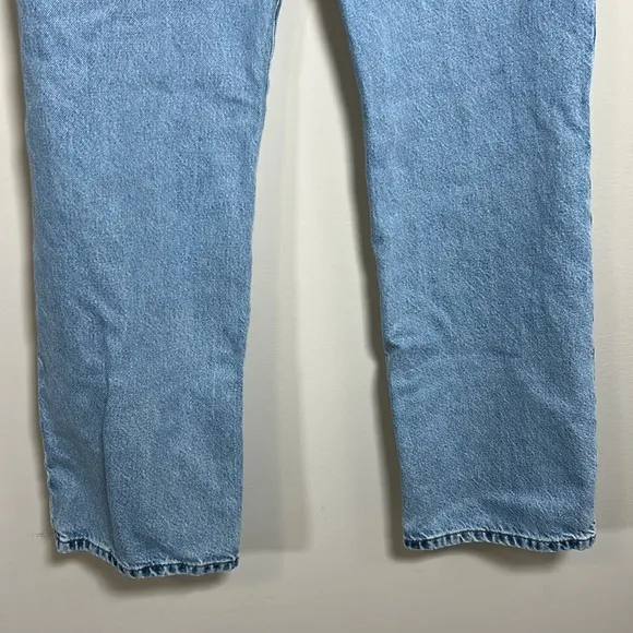Frame Denim Le Pixie Jane Jean Weston Straight Leg High Waist Sz 28