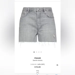 Frame denim shorts