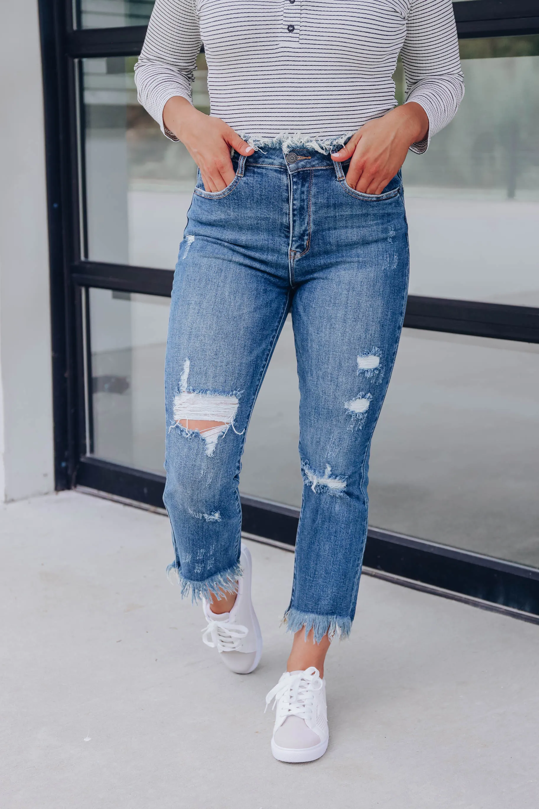 Freya Straight Leg Jean