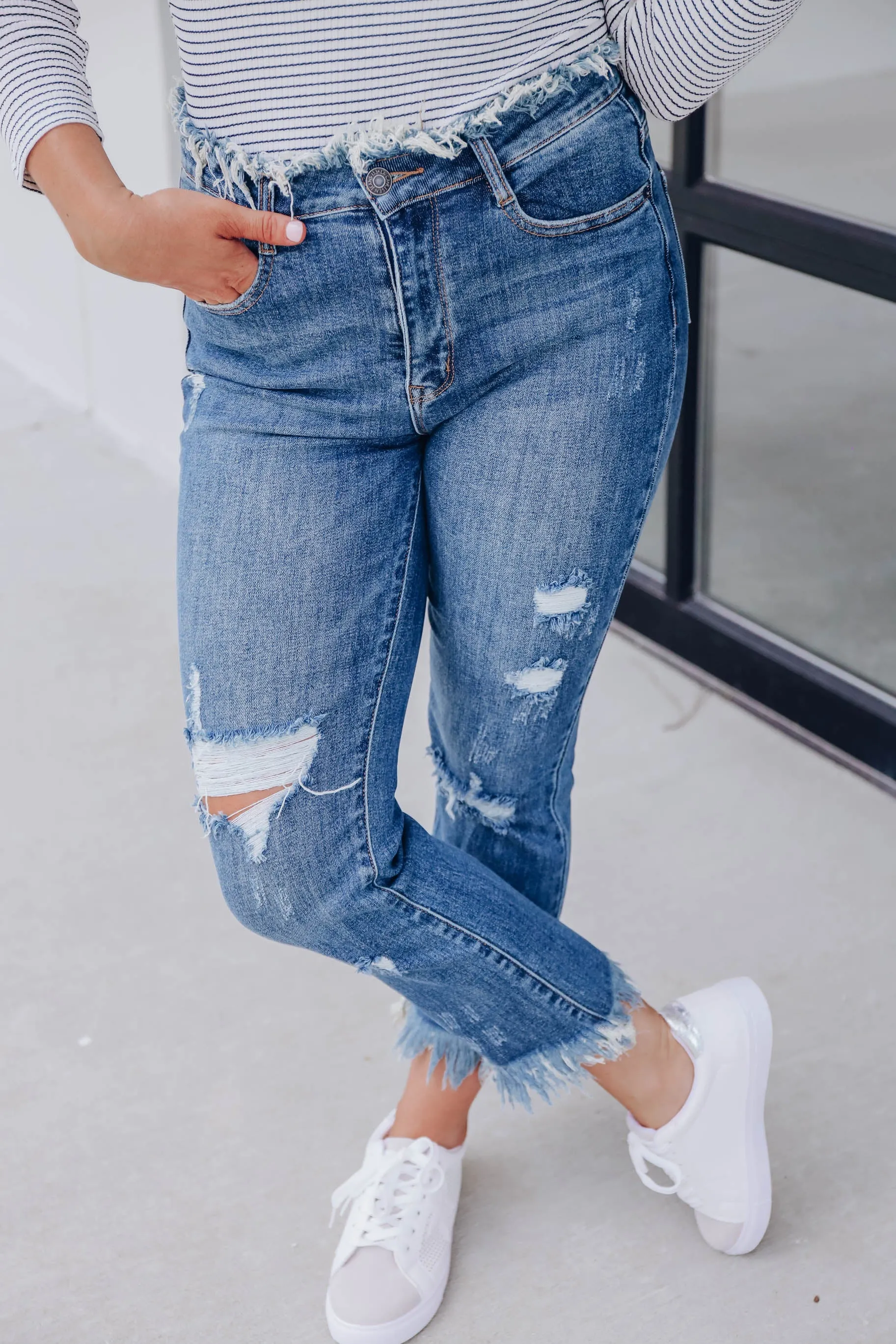 Freya Straight Leg Jean