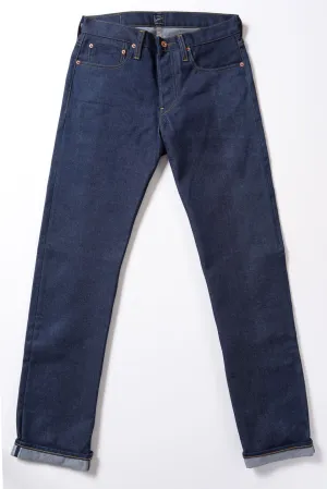 GD110 SLIM TAPERED | Raw 13 Oz Selvedge Denim - Classic Indigo