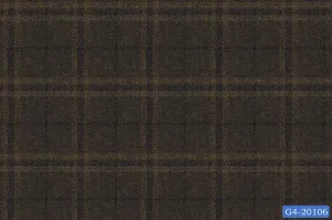 Gingerbread Brown Check Suit