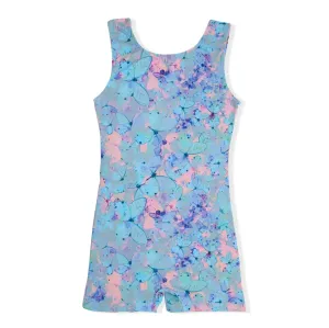 Girl Power Sport Sweet Butterfly Gymnastics Biketard - Child