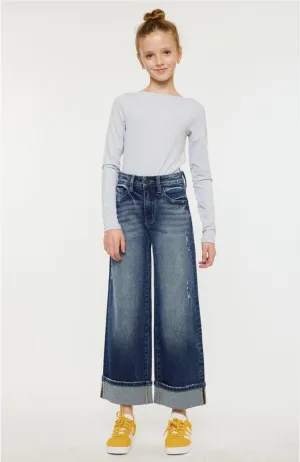 Girls Straight Leg Crops