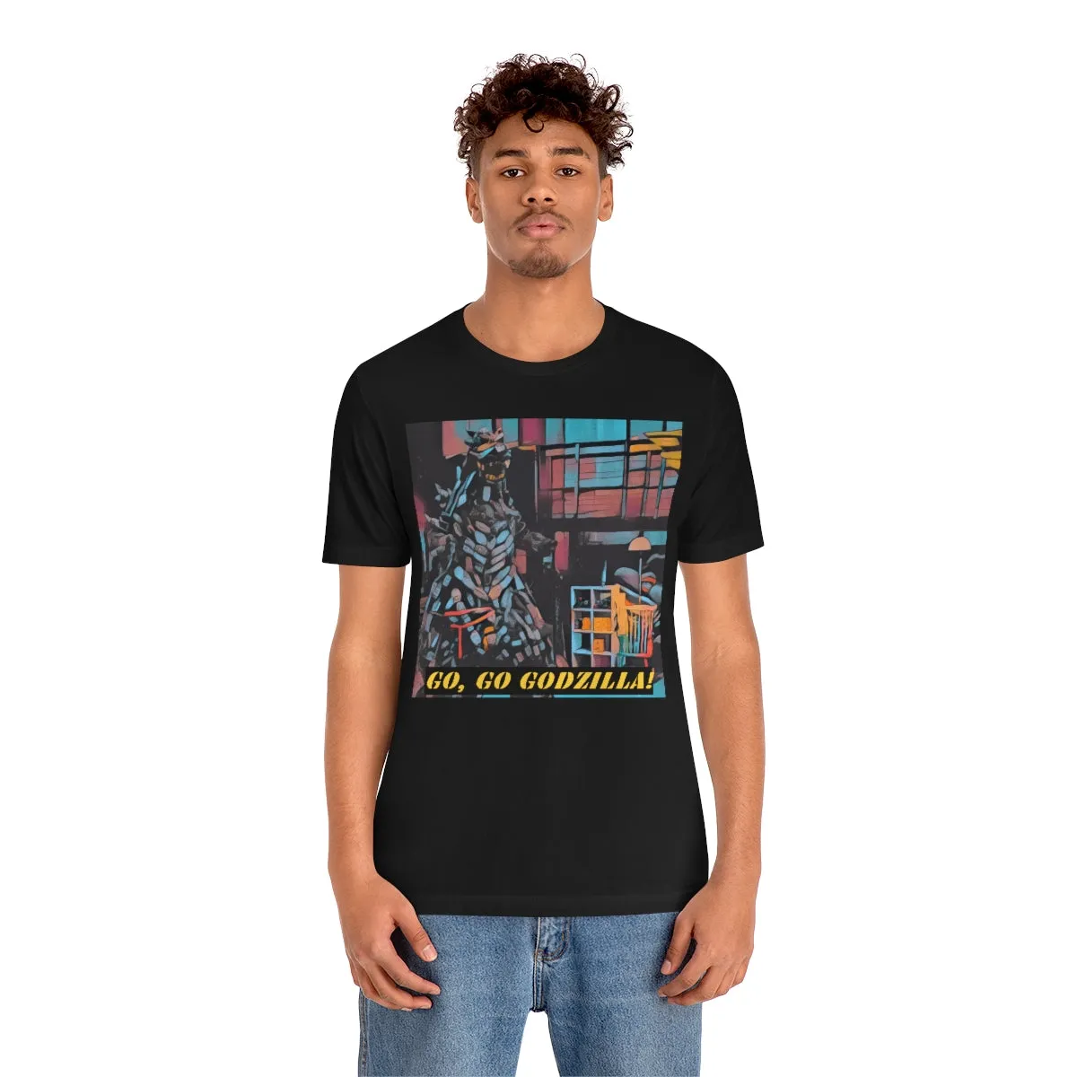Go, Go Godzilla! Short Sleeve Tee