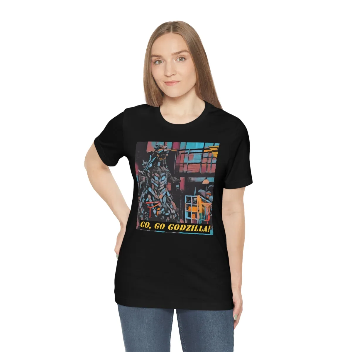 Go, Go Godzilla! Short Sleeve Tee