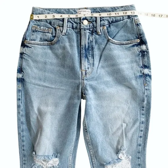 GOOD AMERICAN Good Icon Straight Leg Jeans! Retail$155