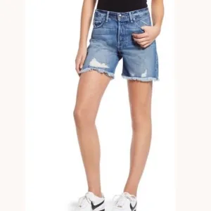 Good American High Waist Cutoff Denim Shorts Women’s Size 8 / 29