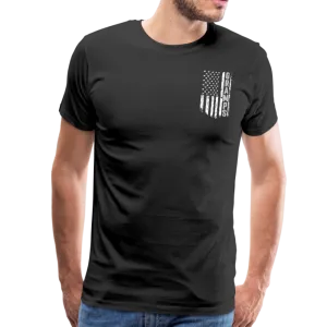 Gramps American Flag Front and Back Men's Premium T-Shirt