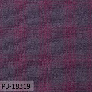Grape Purple With Jam Check Suit
