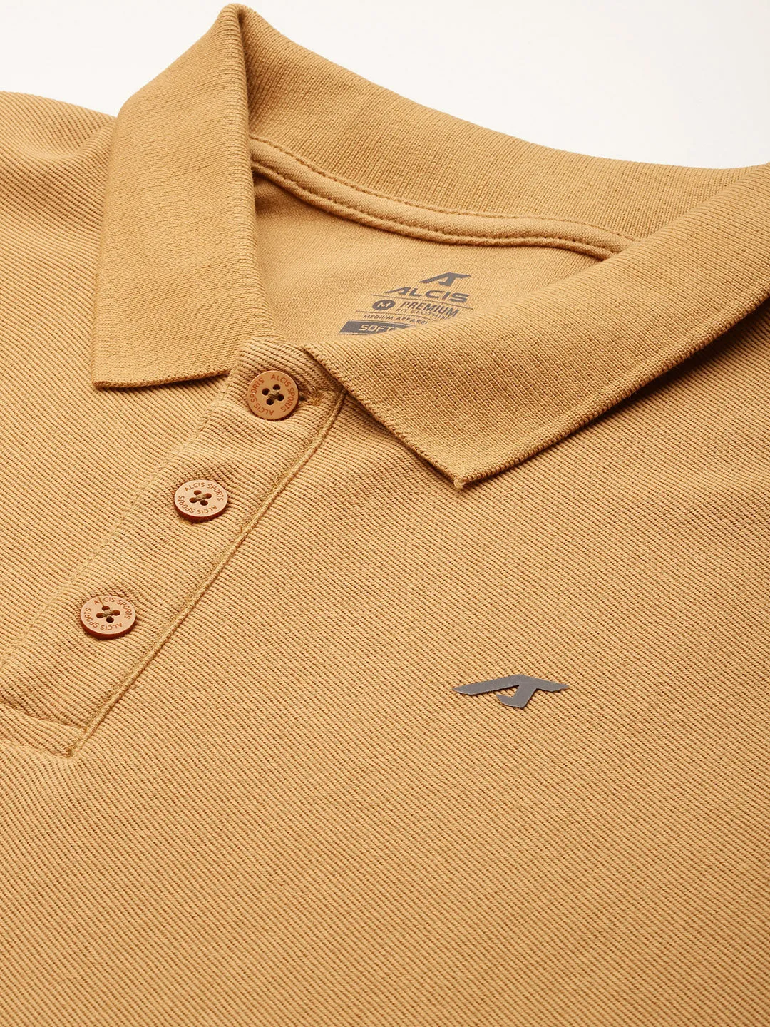Graphical Panel Polo T-Shirt