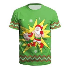 Green Trump Christmas T-Shirt