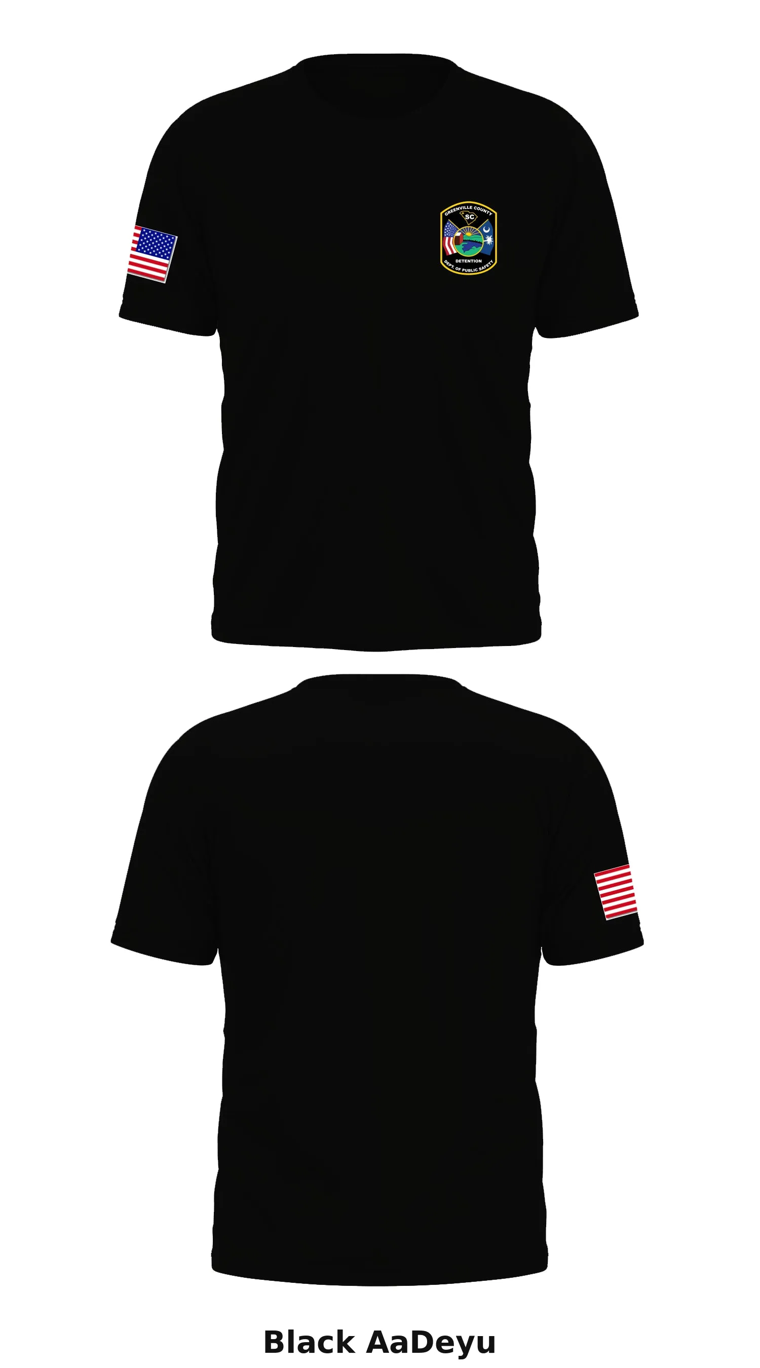 Greenville County Detention Center  Store 1 Core Men's SS Performance Tee - AaDeyu