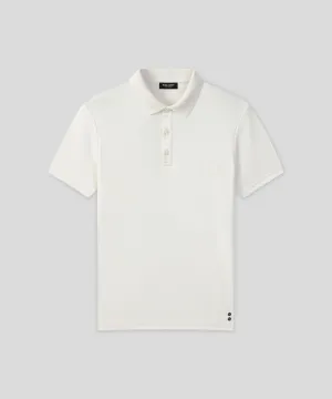 Heavy Cotton Polo: Off White