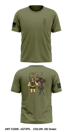 HHC  1/121 in/ 48th bgde  Store 1 Core Men's SS Performance Tee - eGTXPL