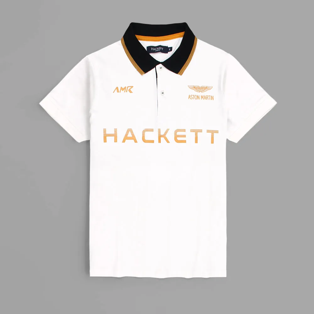 HKT LONDON WHITE N POLO SHIRT