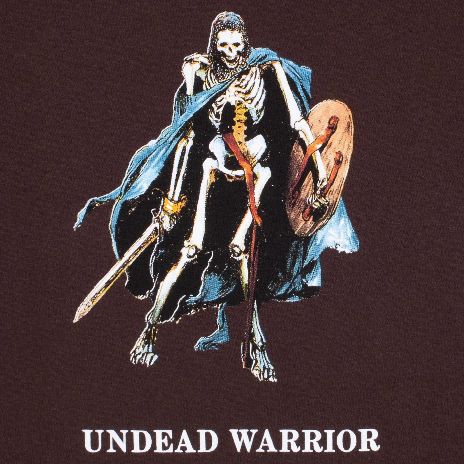Hockey Undead Warrior Tee - Dark Brown